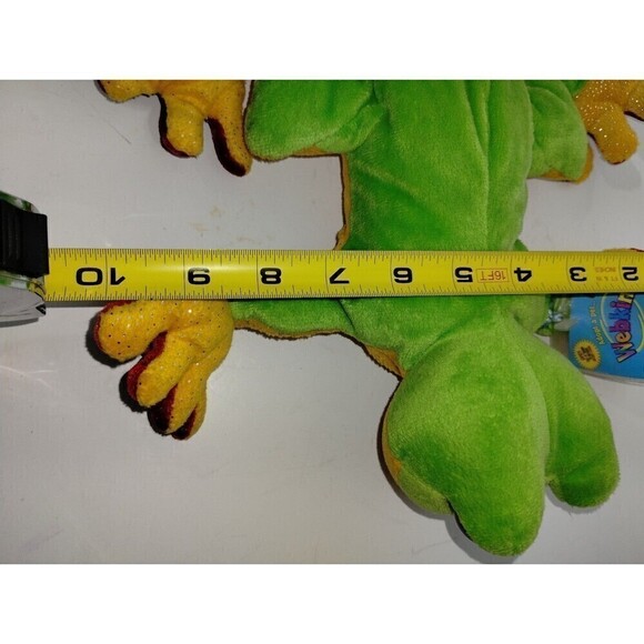 Ganz WebKinz Tree Frog Looks Like Code Is Still sealed Neon Green with Glitter - Picture 5 of 12